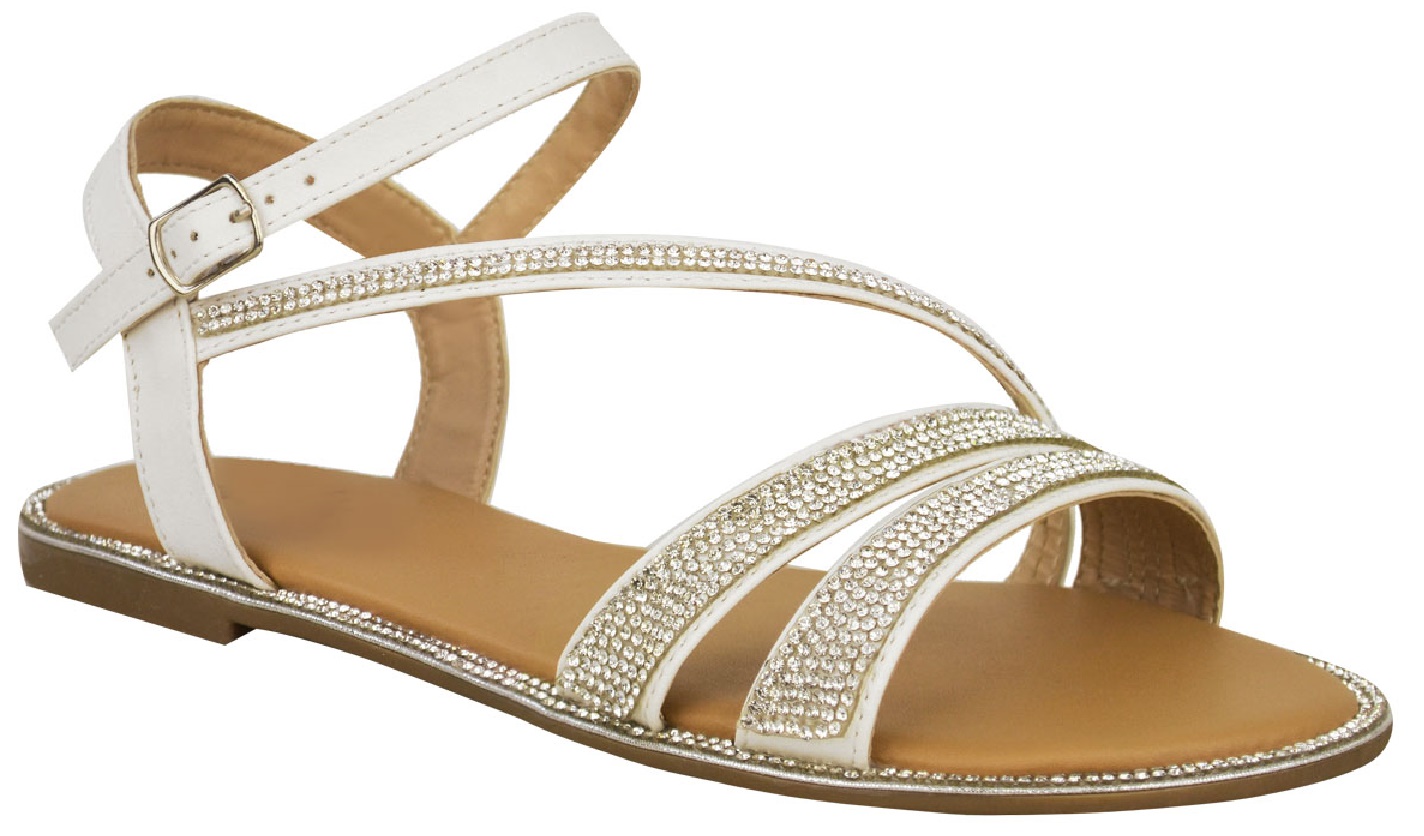 party wear flat sandals online